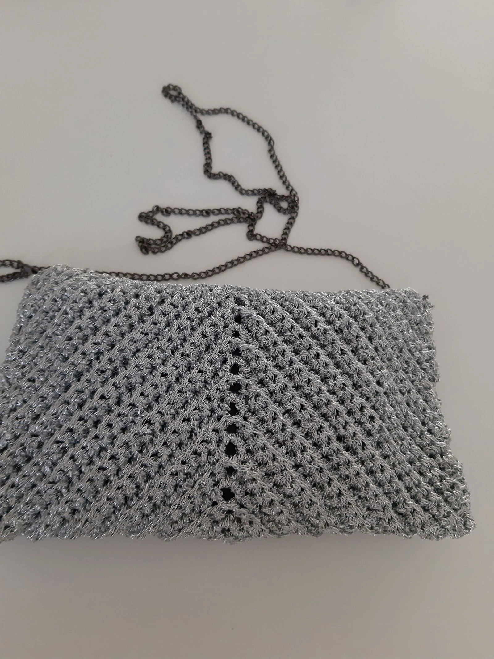 Elegante bolso plateado – photo 2